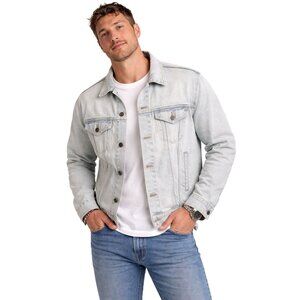 Levis Men's Jeans Jacket Large Vintage Made in the USA Light Wash